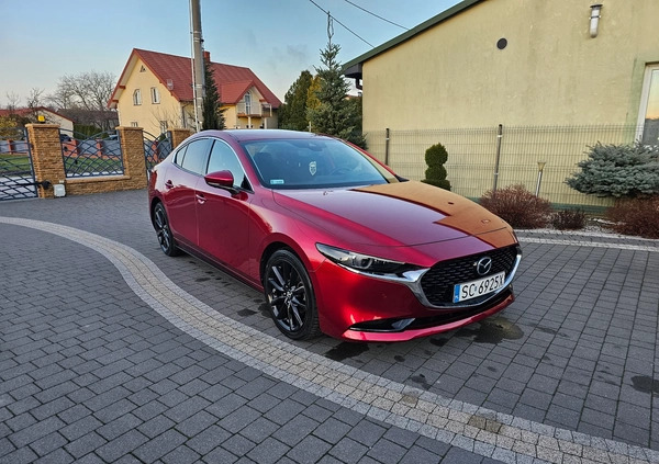 Mazda 3 cena 51900 przebieg: 95000, rok produkcji 2019 z Lipno małe 407